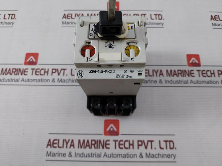 Moeller Pkz 2 Magnetic Motor Protector 0.6-40A 50/60Hz 65Ka-480Vac 690V 14-awg
