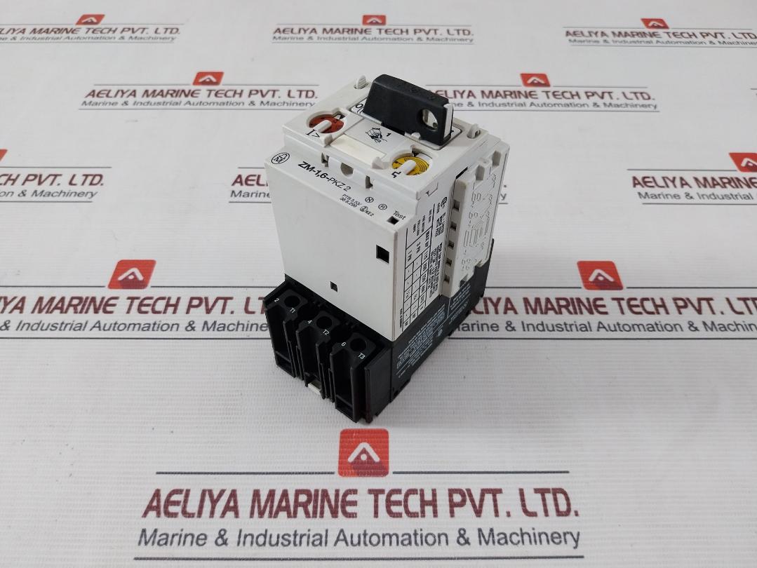 Moeller Pkz 2 Magnetic Motor Protector 50/60Hz 14-awg 42Ka-600Vac 16Lb-in