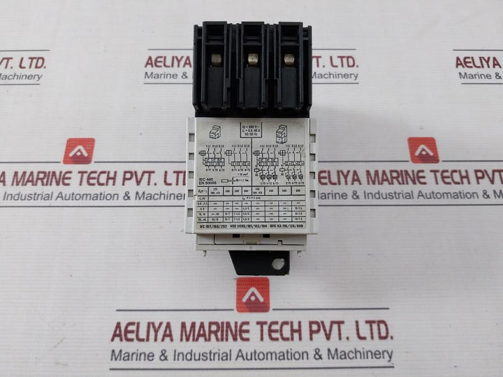 Moeller Pkz 2 Magnetic Motor Protector 50/60Hz 14-awg 42Ka-600Vac 16Lb-in
