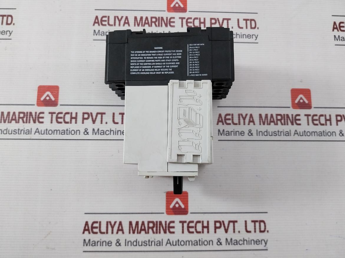 Moeller Pkz 2 Magnetic Motor Protector 50/60Hz 14-awg 42Ka-600Vac 16Lb-in