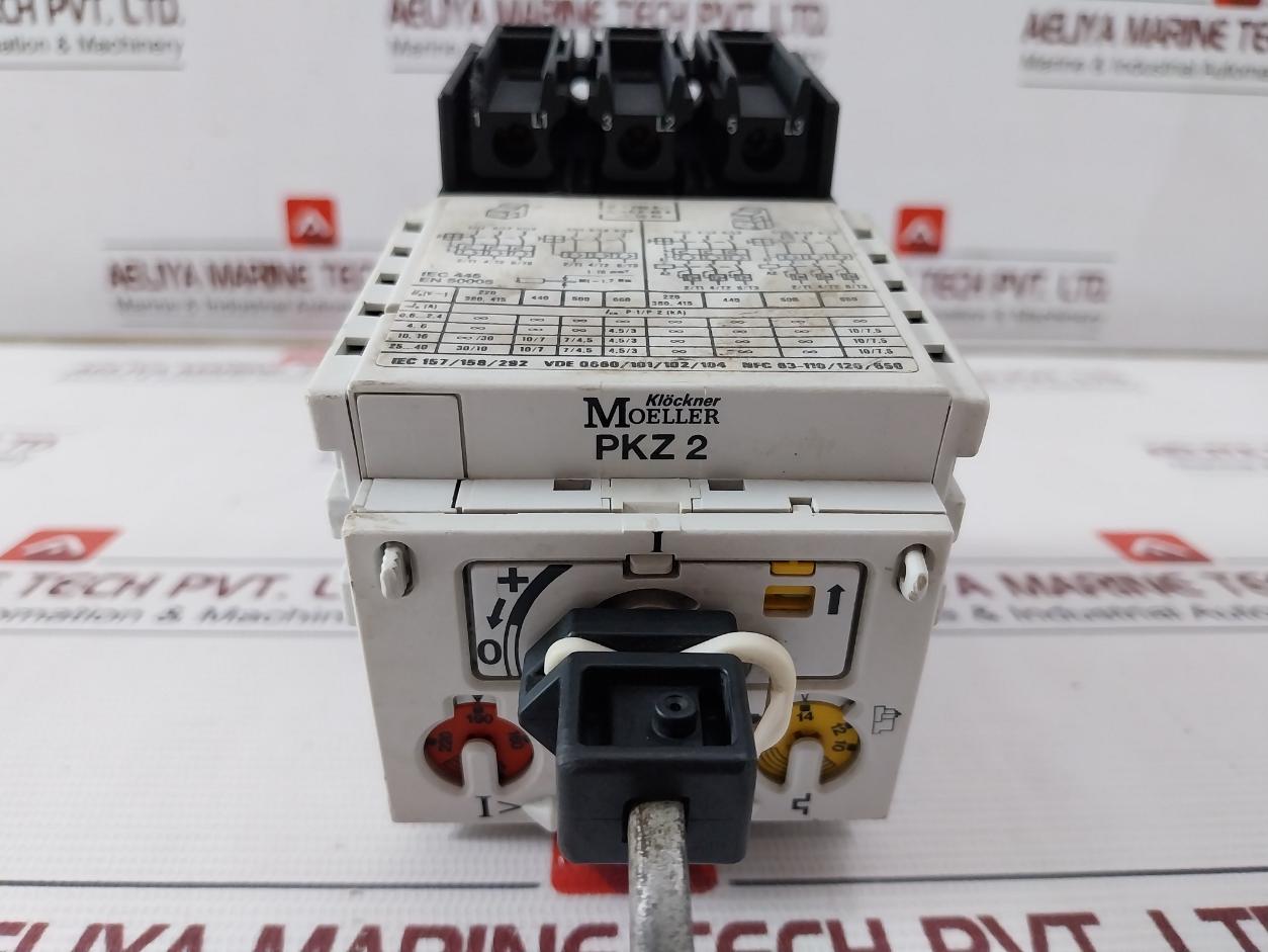 Moeller Pkz 2 Magnetic Motor Protector 50/60Hz 42Ka-600Vac 0.6-40A