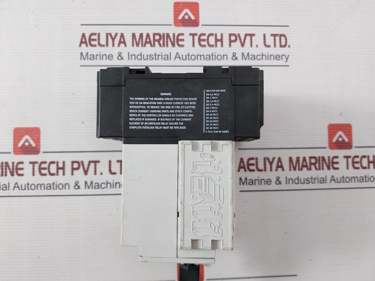 Moeller Pkz 2 Magnetic Motor Protector 50/60Hz 42Ka-600Vac 0.6-40A