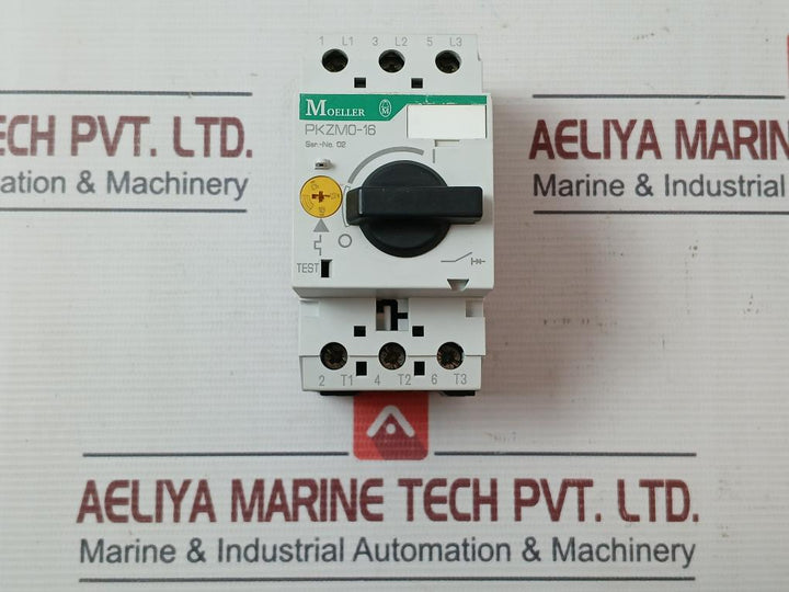 Moeller Pkzm0-16 Motor Protection Circuit Breaker 16a Cu 75°c