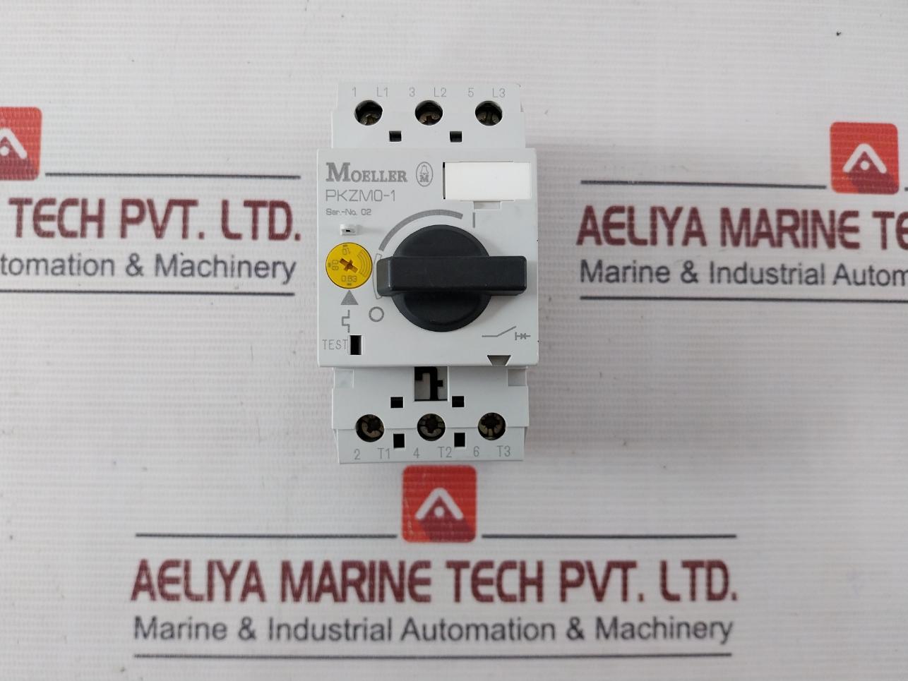 Moeller Pkzm0-1 Thermal Magnetic Circuit Breaker 50/60Hz