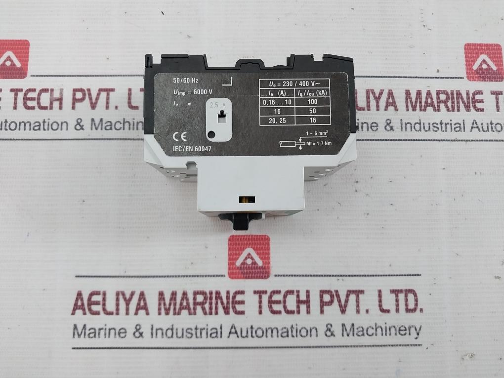 Moeller Pkzm0-2,5 Transformer-protective Circuit-breaker 50/60Hz