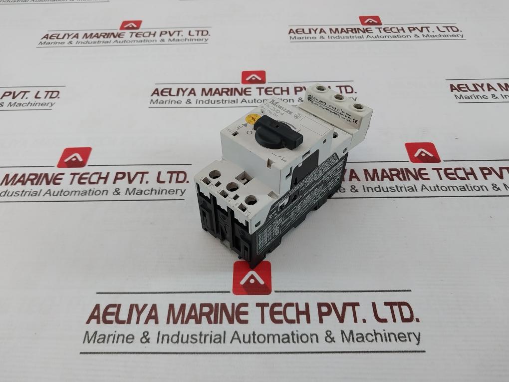 Moeller Pkzm0-4 Motor Protective Circuit Breaker 6000V 50/60Hz 600Vac 65A