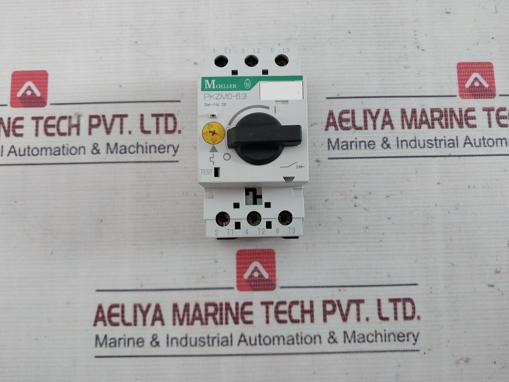 Moeller Pkzm0-6,3 3-pole Motor-protective Circuit-breaker 230/400V Ac 50/60 Hz