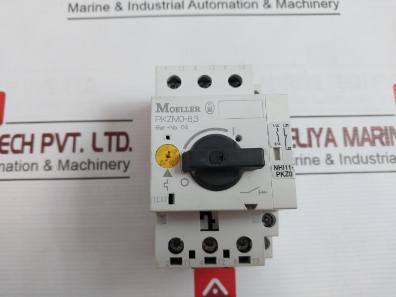 Moeller Pkzm0-6,3 Motor-protective Circuit-breaker 6000V Nhi11-pkz0 Iec 947