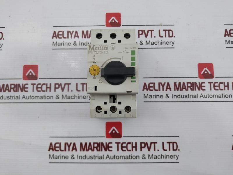 Moeller Pkzm0-6,3 Motor Protective Circuit Breaker, 6000V, 50/60Hz
