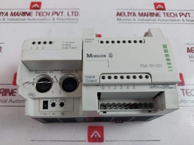 Moeller Ps4-101-dd1 Programmable Logic Controller 24Vdc 0.2A 04-0334014292