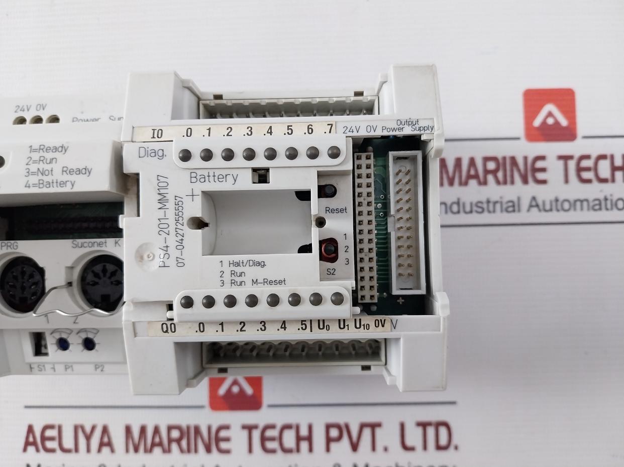 Moeller Ps4-201-mm107 Compact Programmable Logic Controller 24Vdc, 0.8A