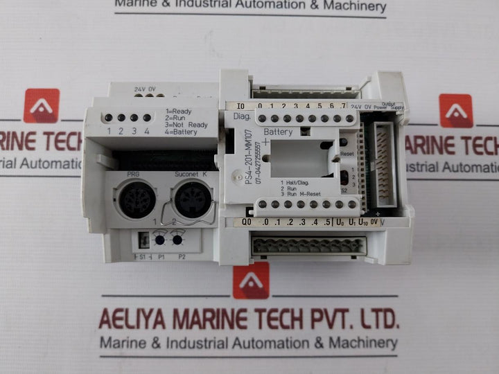 Moeller Ps4-201-mm107 Compact Programmable Logic Controller 24Vdc, 0.8A