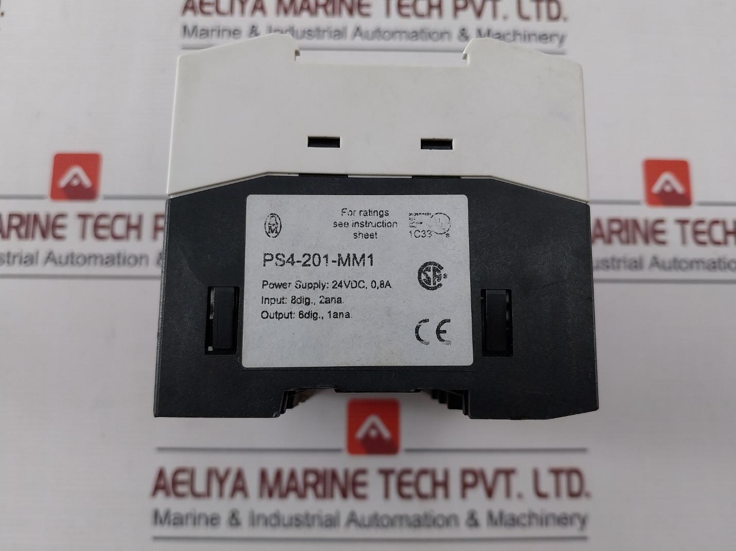 Moeller Ps4-201-mm107 Compact Programmable Logic Controller 24Vdc, 0.8A