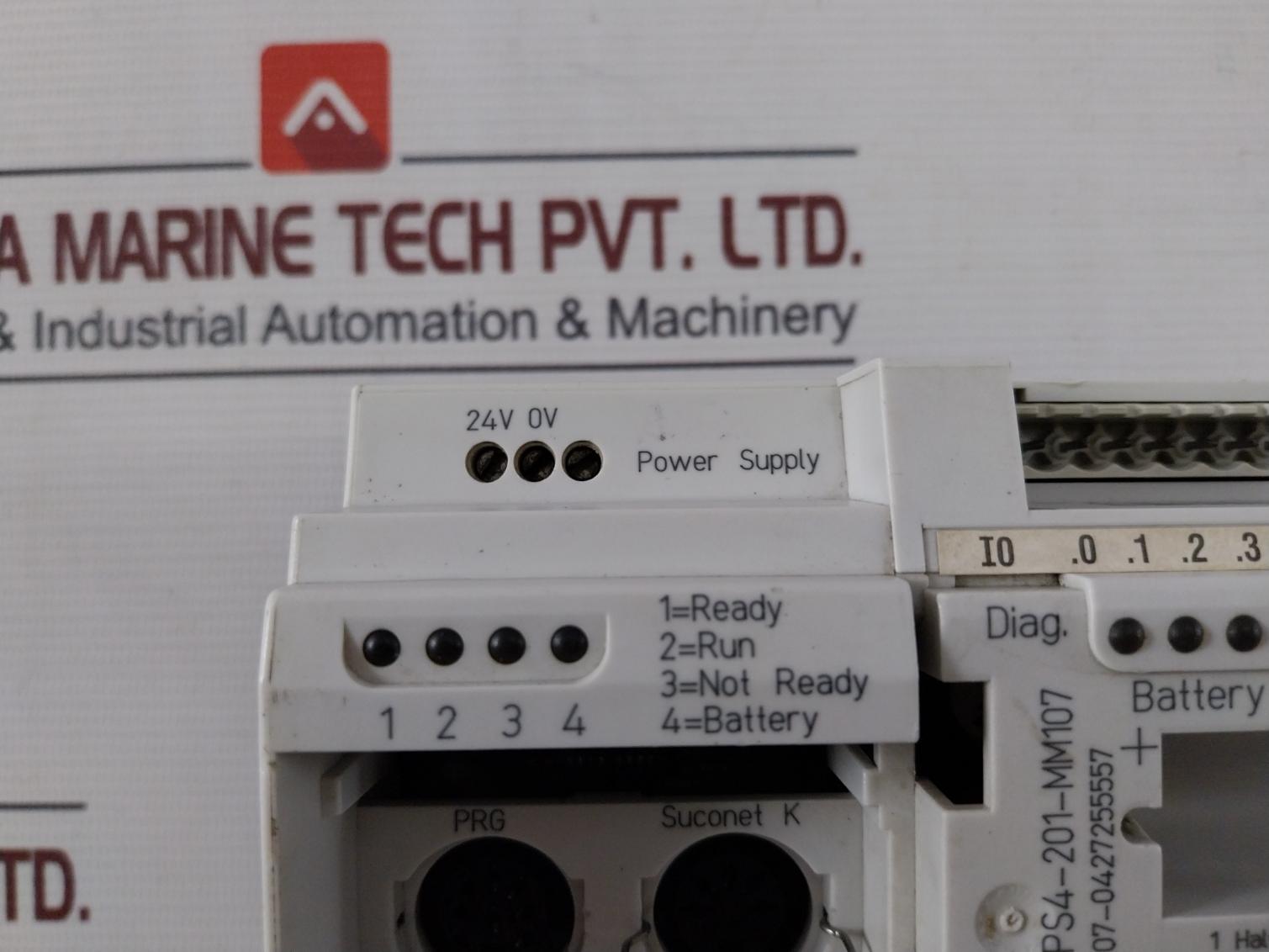 Moeller Ps4-201-mm107 Compact Programmable Logic Controller 24Vdc, 0.8A