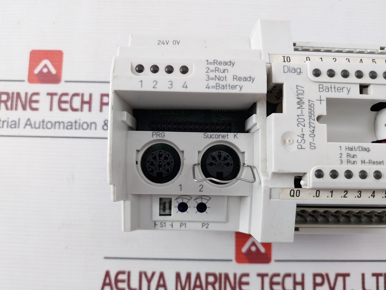 Moeller Ps4-201-mm107 Compact Programmable Logic Controller 24Vdc, 0.8A