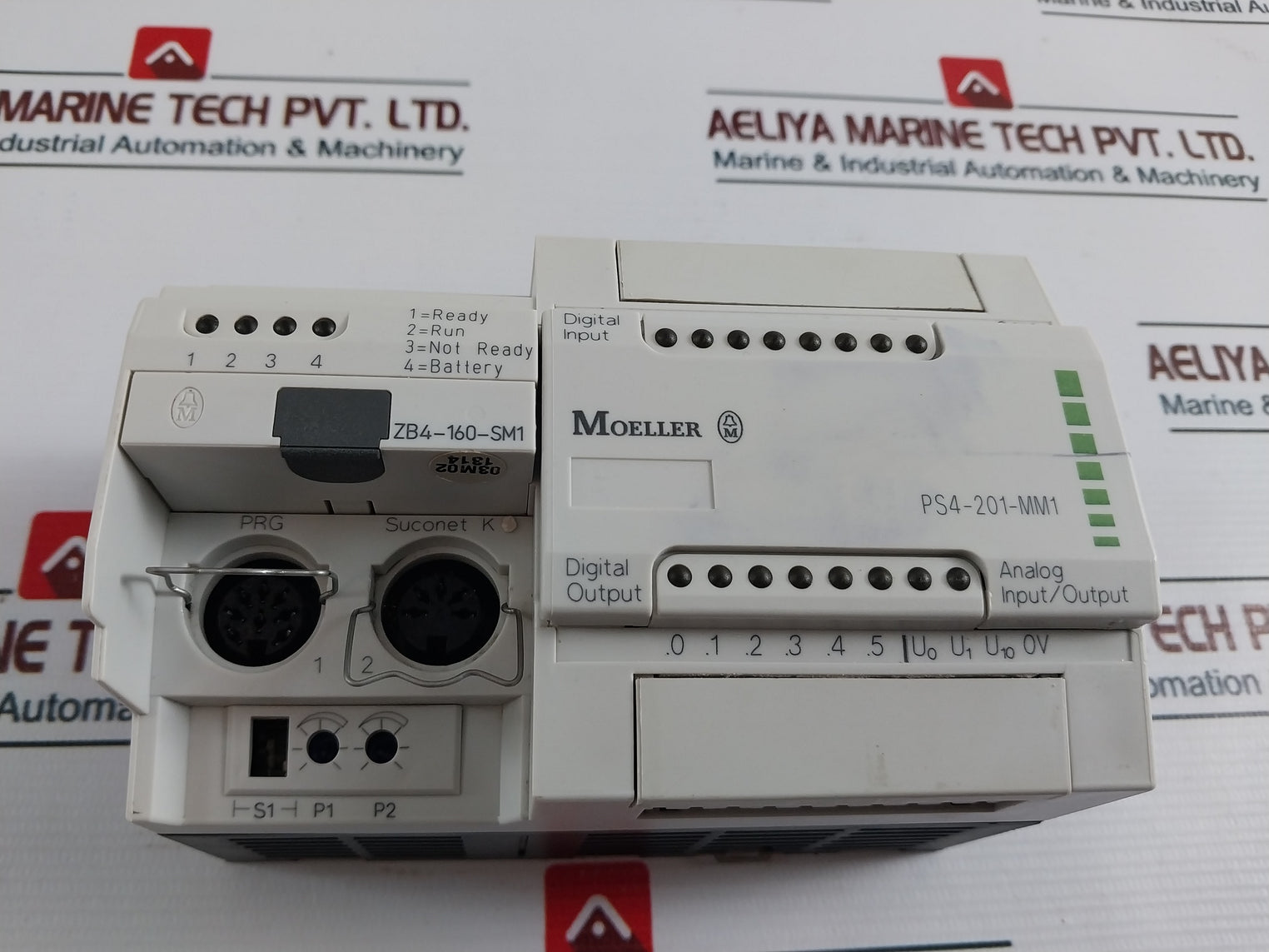 Moeller Ps4-201-mm1 Programmable Logic Controller 24Vdc,0,8A