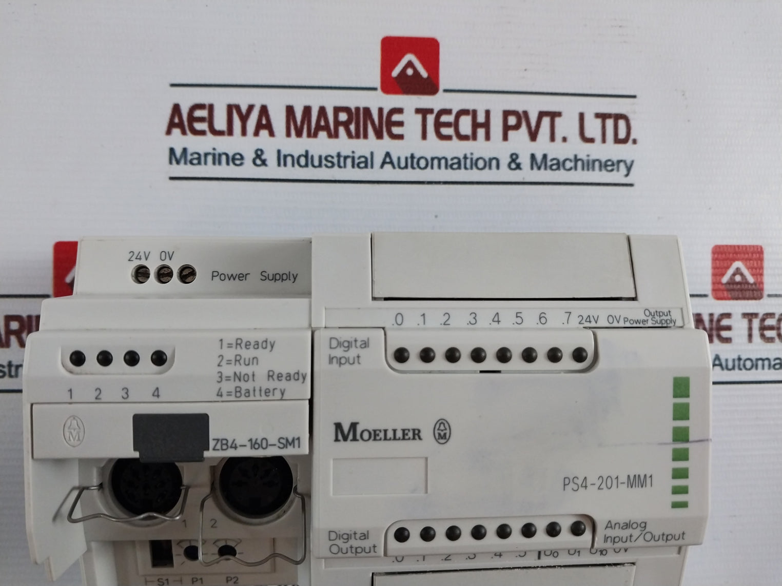 Moeller Ps4-201-mm1 Programmable Logic Controller 24Vdc,0,8A