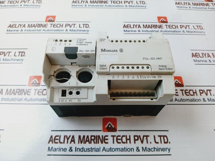 Moeller Ps4-201-mm1 Programmable Logic Controller Input 8 Dig.,2Ana.