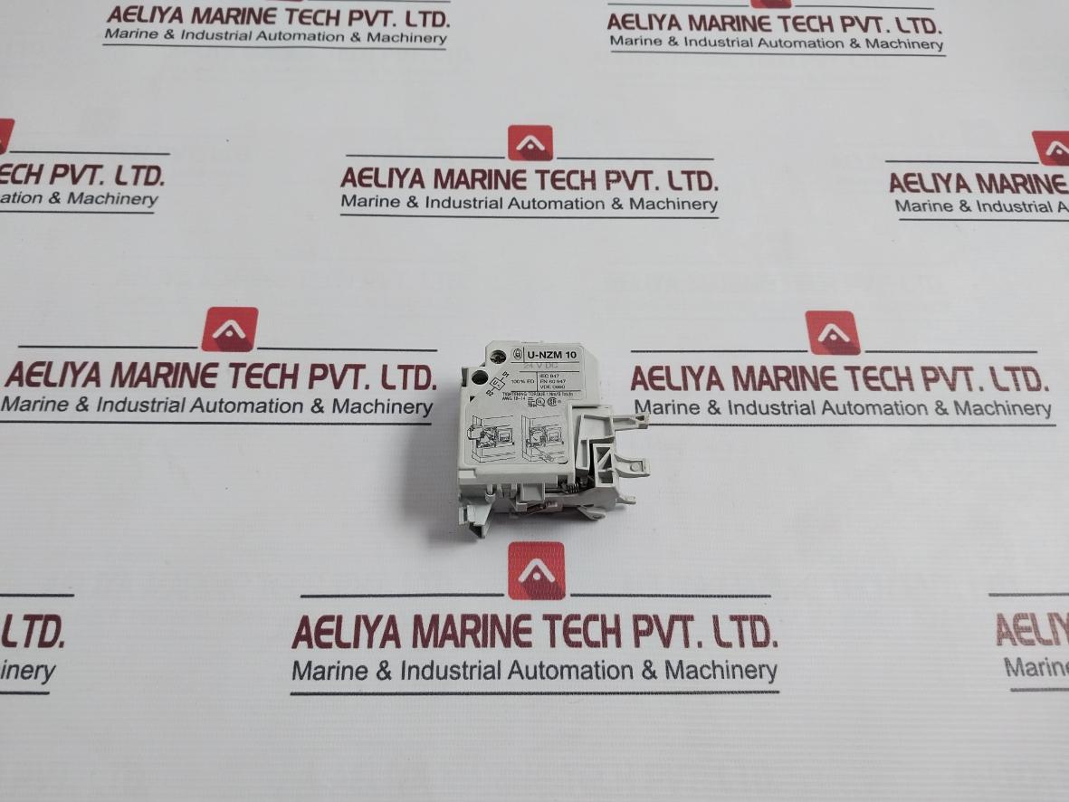 Moeller U-nzm 10 Circuit Breaker Trip Coil Tightening Torque 1Nm/9 Lbs.In 24V Dc