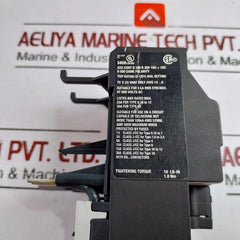 Moeller Zb12-2.4 Thermal Relay 6000V Gb 14048.04 Aux Cont B300 R300