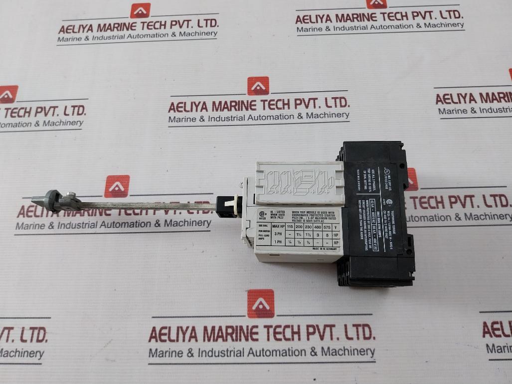 Moeller Zm-6-pkz 2 Manual Motor Protector 600Y/347Vac 0.6-40A 50/60Hz