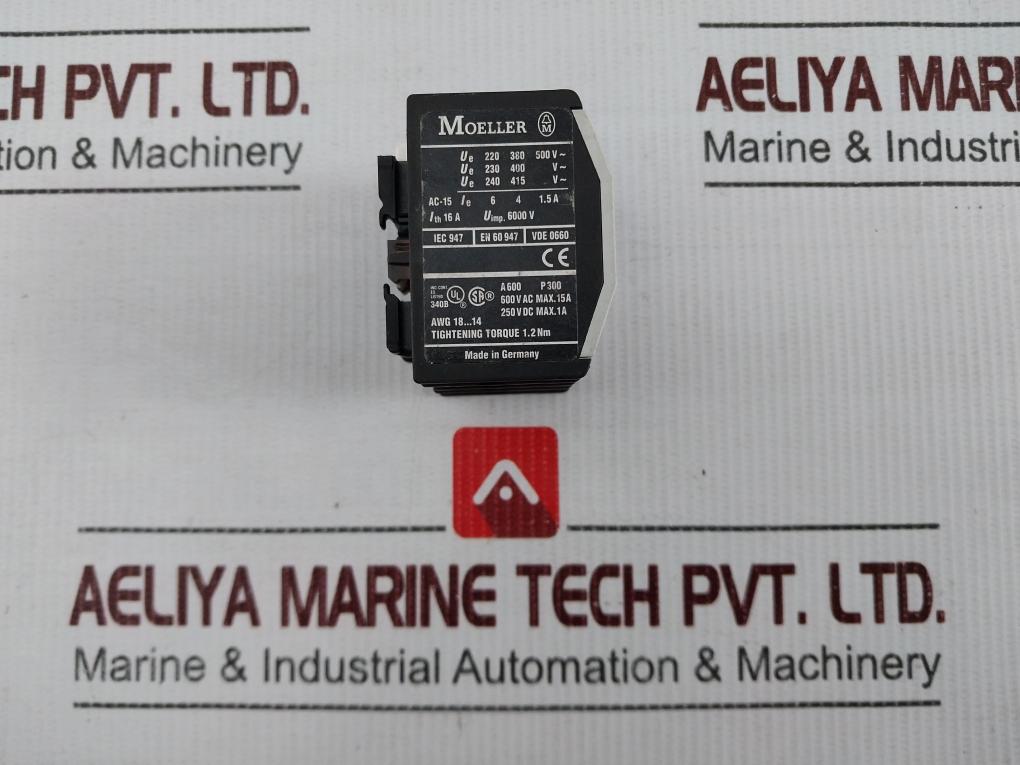 Moeller 22 Dil Auxiliary Contact Module
