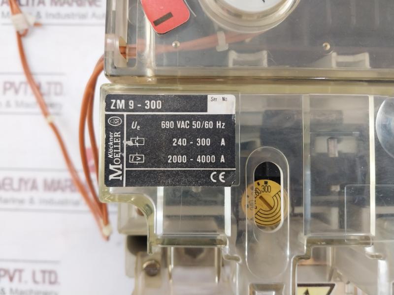 Moeller (Klockner-moeller) Nzm9-315 Heavy Duty Industrial Circuit Breaker