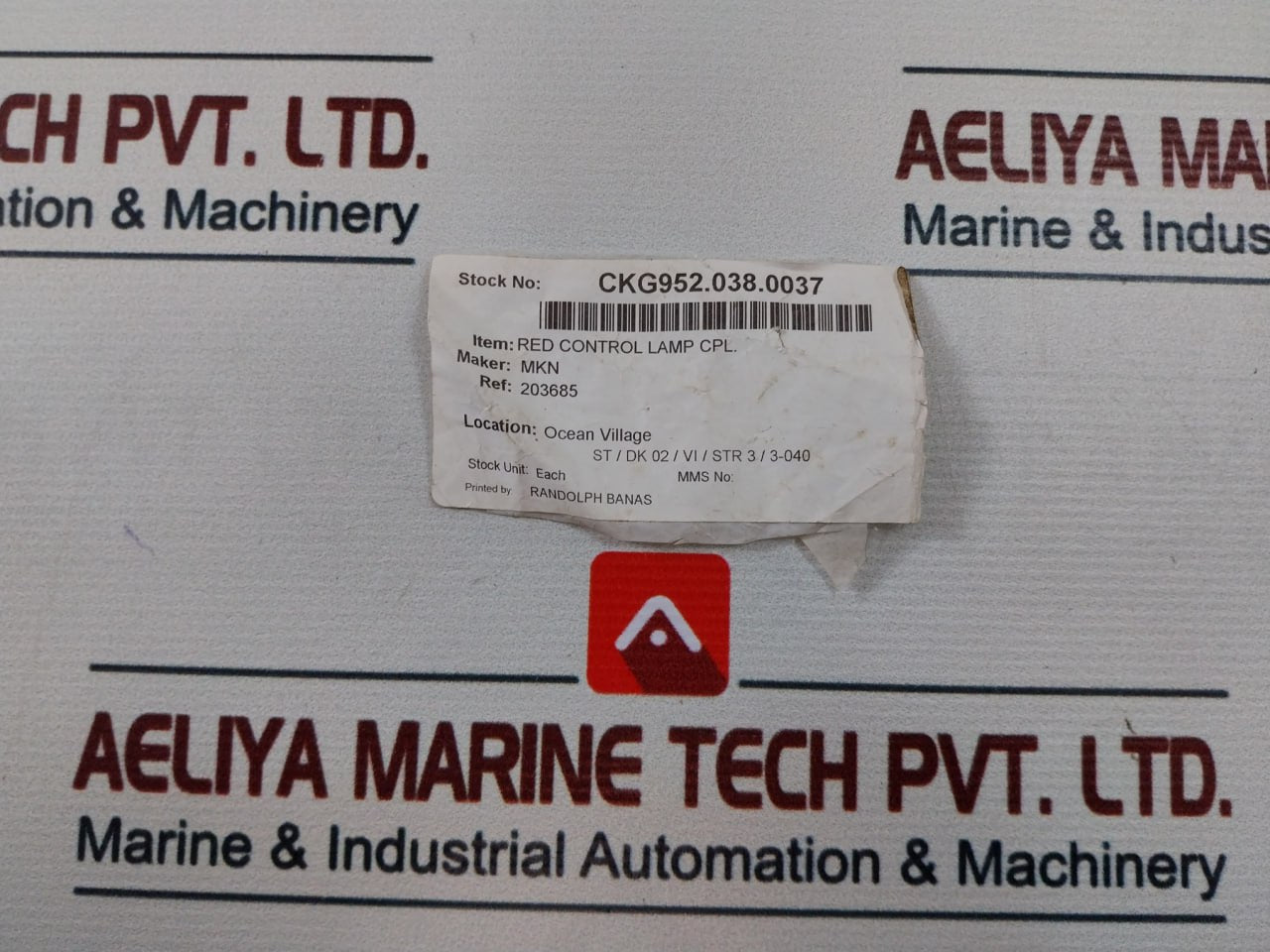 Moeller M22-led230-r Push Button Round Red Pilot Light