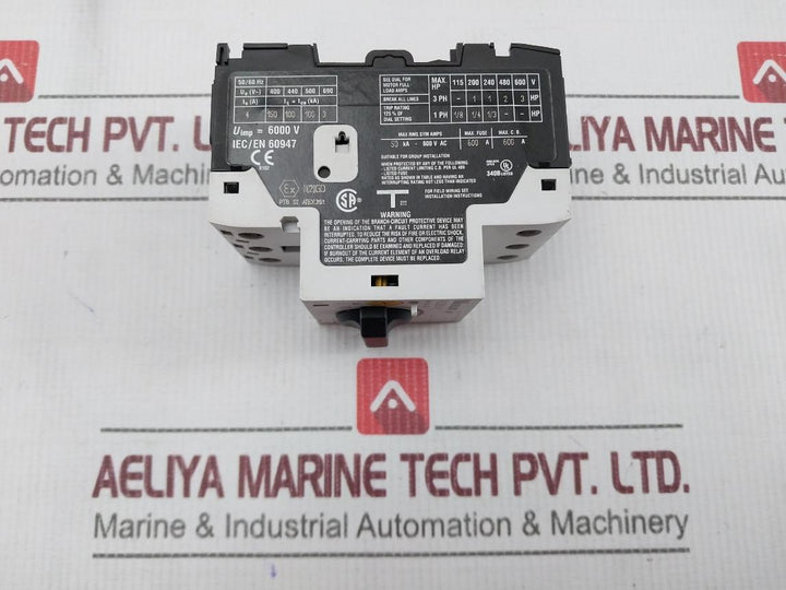 Moeller Pkzm0-4-t Motor Protective Circuit Breaker