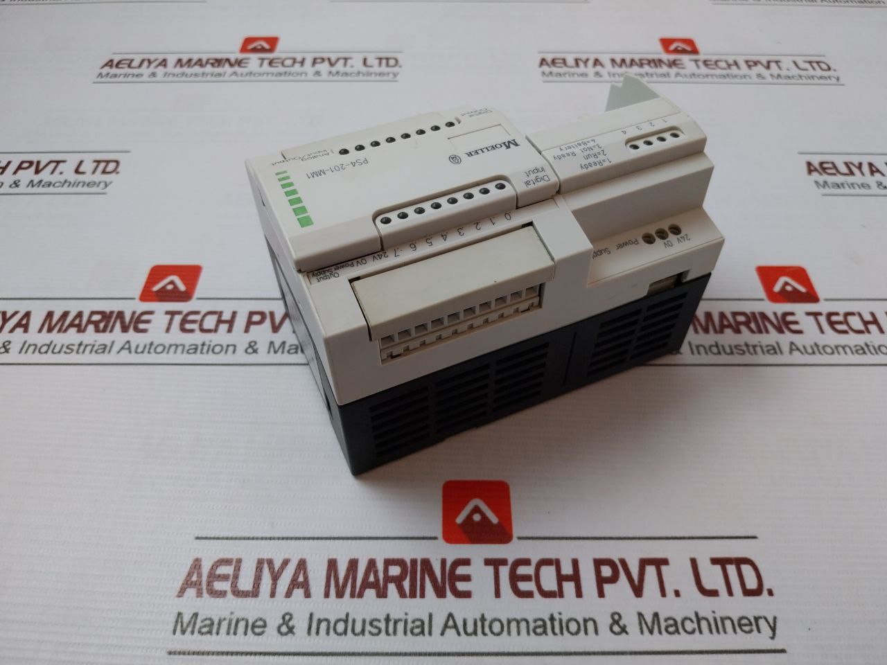 Moeller Ps4-201-mm1 Programmable Logic Controller 24Vdc 0.8A 8Dig 2Ana