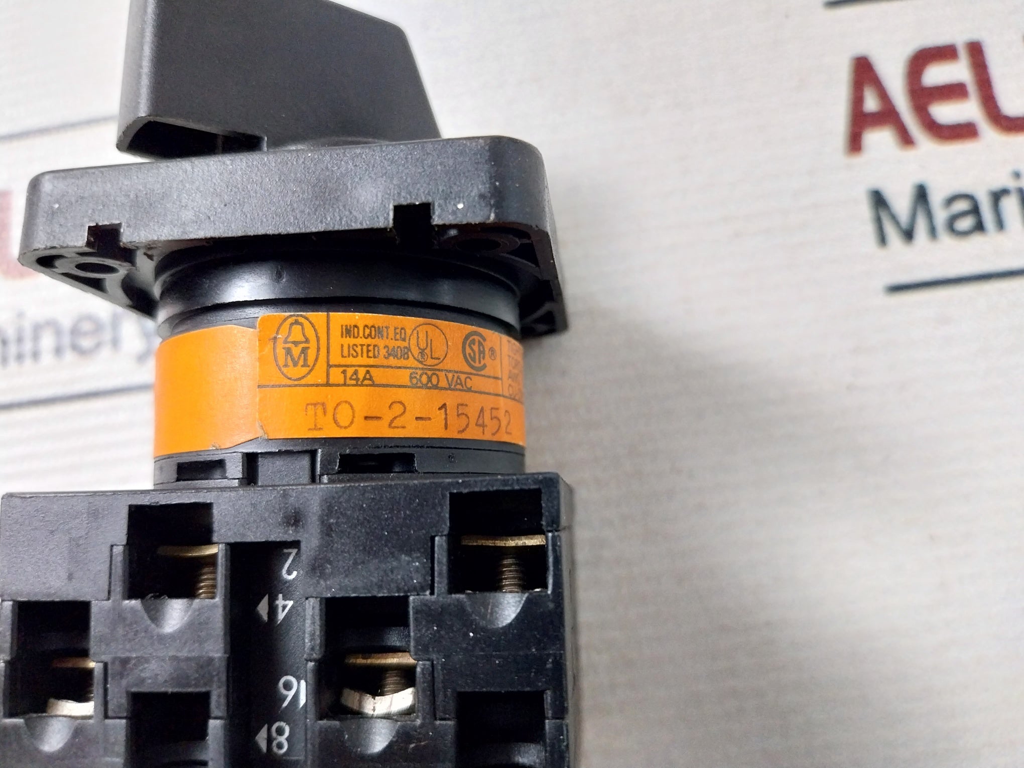 Moeller To-2-15452 Control Switch 14A 600 Vac