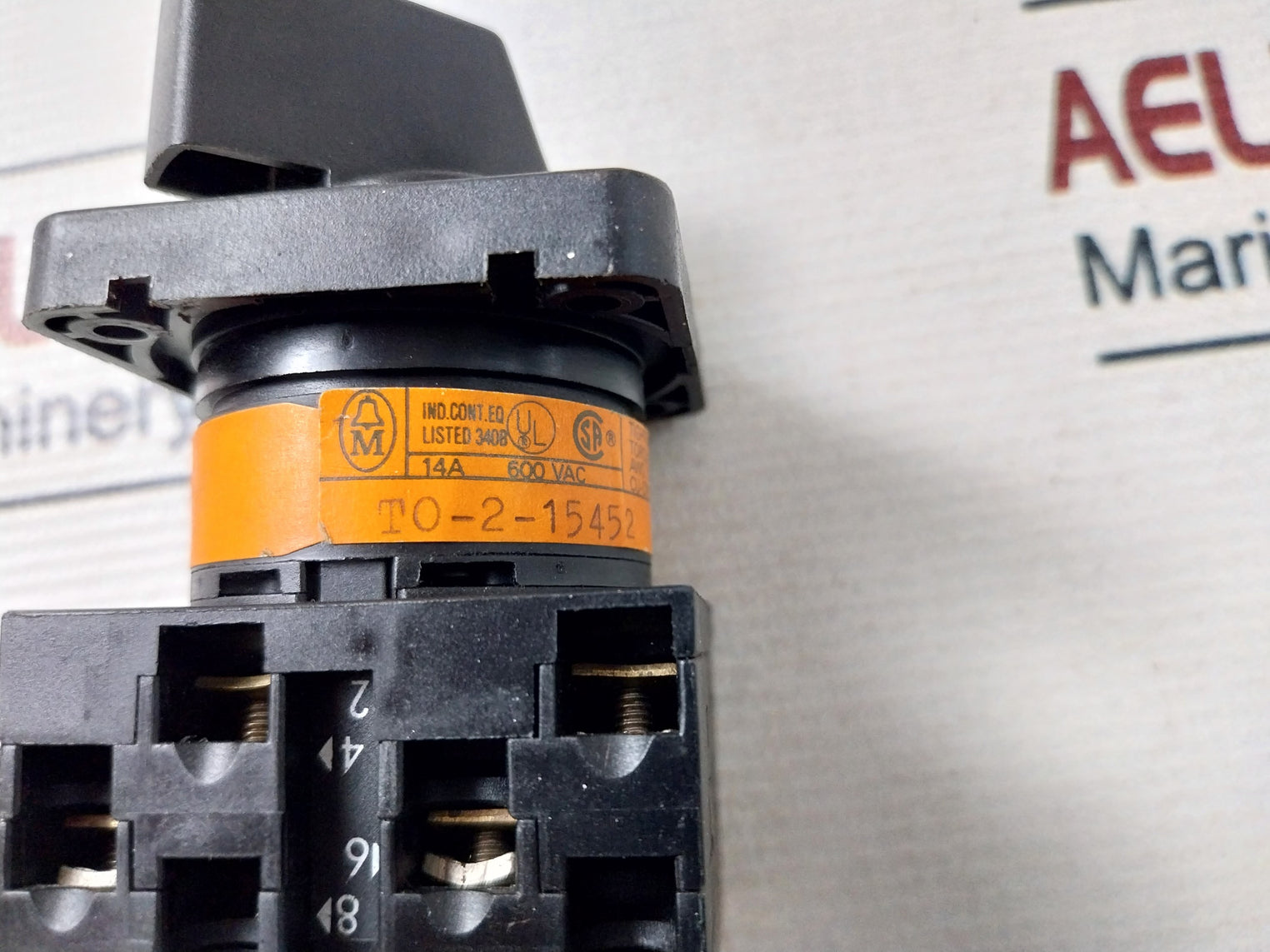 Moeller To-2-15452 Control Switch 14A 600 Vac