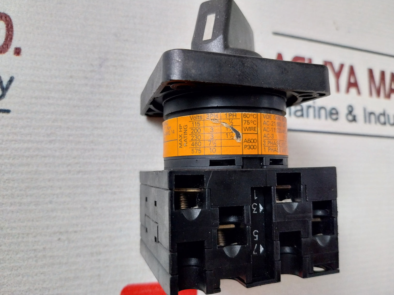 Moeller To-2-15452 Control Switch 14A 600 Vac