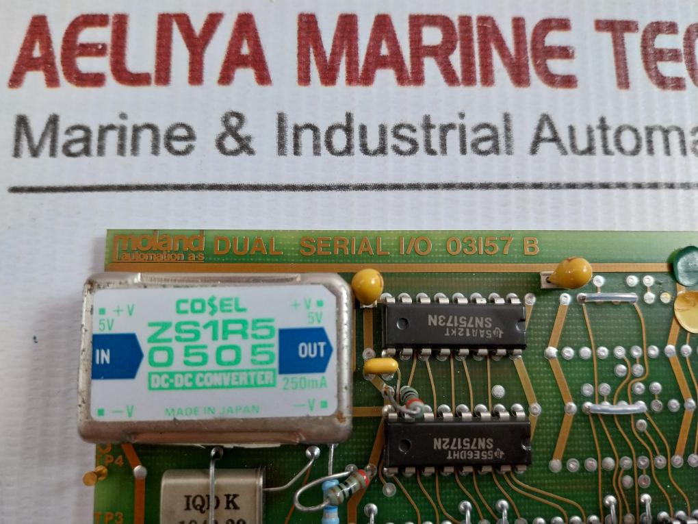 Moland Dual Serial I/O Pcb Board 03157 B