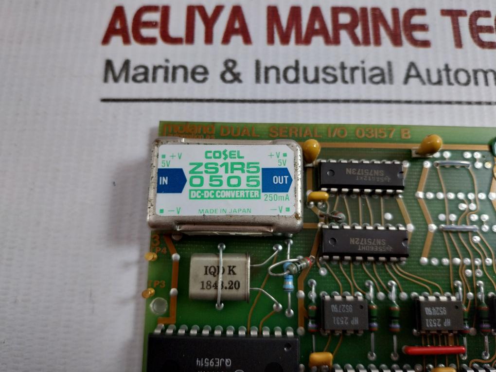 Moland Dual Serial I/O Pcb Board 03157 B