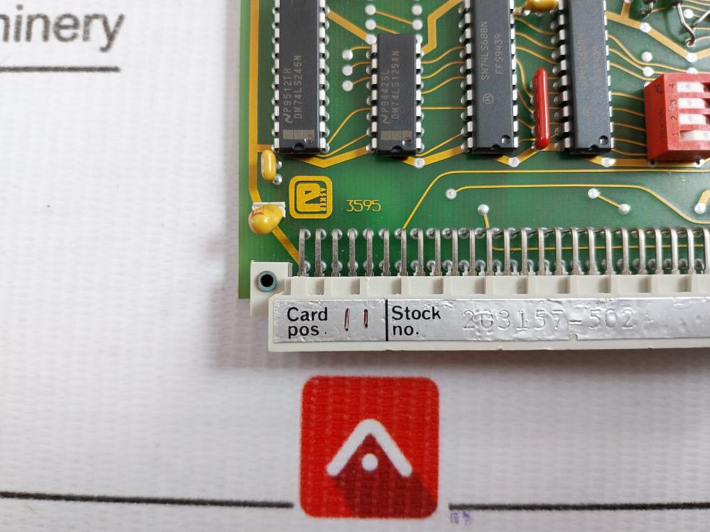 Moland Dual Serial I/O Pcb Board 03157 B