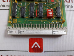 Moland Dual Serial Input/Output Pcb Module 03157 B