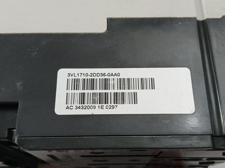 Molded-Circuit-Breaker-By-Siemens-3vl1710-2dd36-0aa0-Vl160x-50-60hz-415-Vac-100a-10