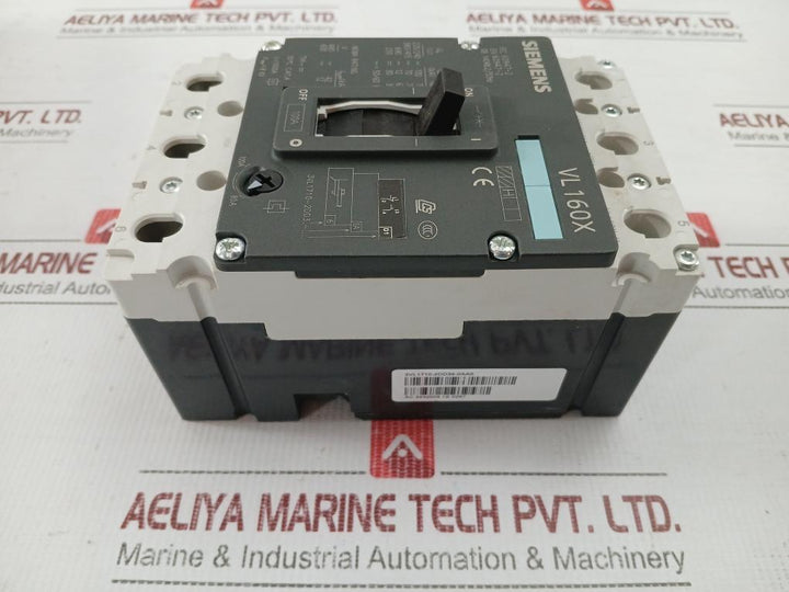 Molded-Circuit-Breaker-By-Siemens-3vl1710-2dd36-0aa0-Vl160x-50-60hz-415-Vac-100a-5