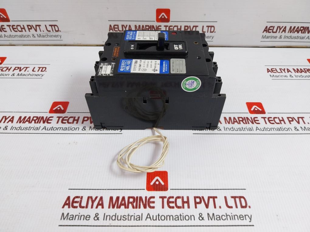 Molded Case Circuit Breaker Hbl-103 Hyundai Ac200-480V 100A