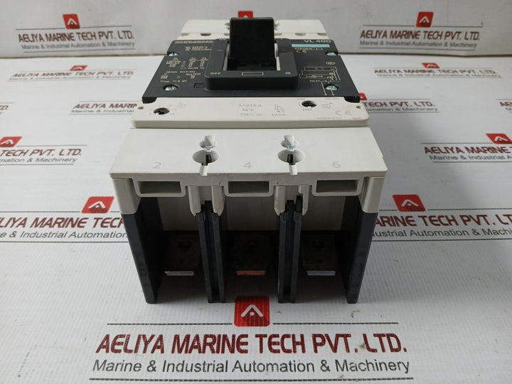 Molded Case Circuit Breaker 3Vl4731-2Dc36-0Ab1 Siemens 415V Ac 50/60Hz