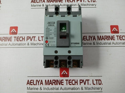 Molded Case Circuit Breaker 50/60Hz Ac 690V Hyundai Hibs 63