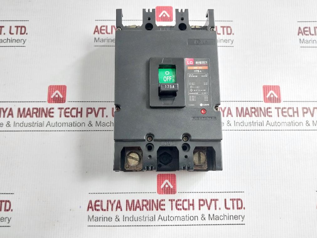 Molded Case Circuit Breaker Abe 202 Lg Industrial Systems Ac 660V