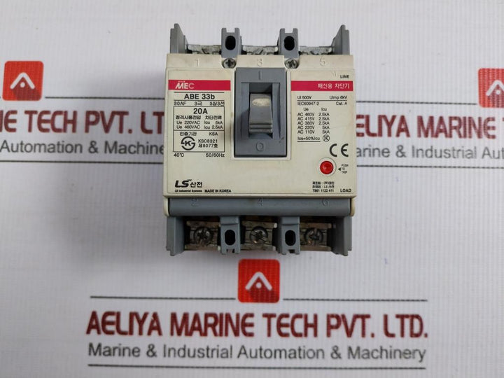 Molded Case Circuit Breaker Abe 33B Ls