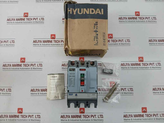 Molded Case Circuit Breaker Ac 750V 50/60Hz Hyundai Hibx 103Nt