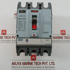 Molded Case Circuit Breaker Ac 750V 50/60Hz Hyundai Hibx 103Nt