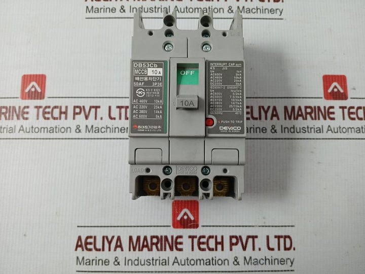 Molded Case Circuit Breaker Db53Cb Dong-a Electric