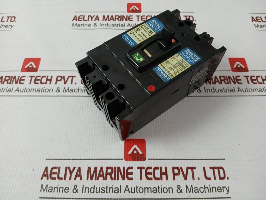 Molded Case Circuit Breaker Hbe-53 Hyundai 660V