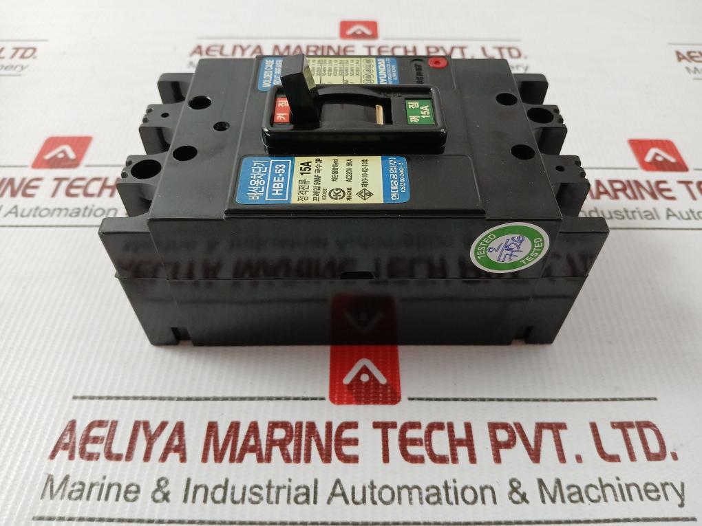 Molded Case Circuit Breaker Hbe-53 Hyundai 660V