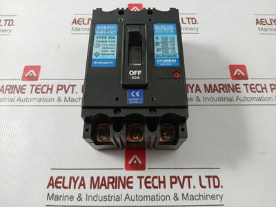 Molded Case Circuit Breaker Hbs-63C Hyundai 660V